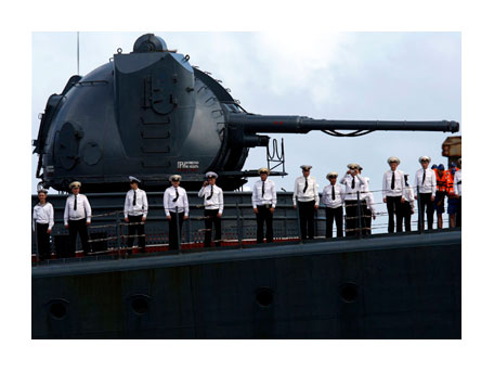 Llega a Venezuela la flota naval rusa para efectuar maniobras conjuntas