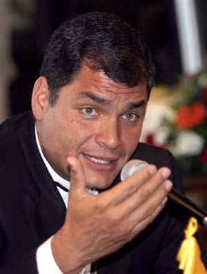 Ecuador: Rafael Correa es favorito para las elecciones presidenciales de mañana
