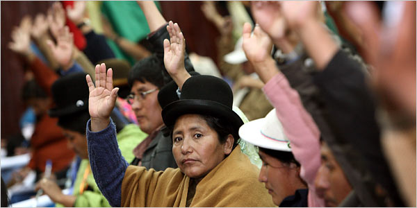 Poder indígena en la Bolivia de Evo