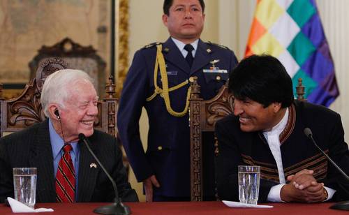 Apoyo de Carter para Bolivia