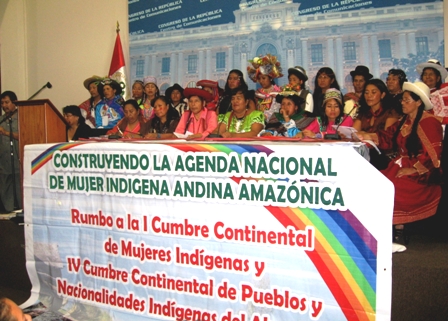 Mujeres indígenas en la construcción del poder y la democracia