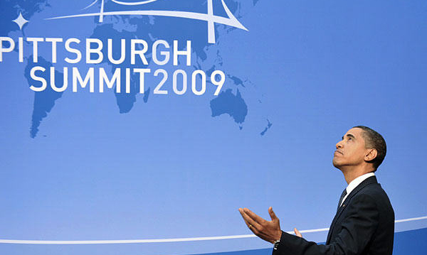 El G-20 desplazó al G-8 o G-14 como foro de discusión de la economia mundial