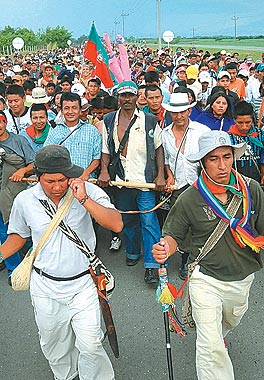 Cauca- Cali 8 – 16 de octubre: La Minga camina la palabra