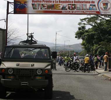 frontera La frontera de Colombia llegó hasta Caracas
