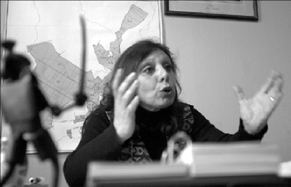 Ana Olivera, la primera intendenta comunista de la ciudad de Montevideo. “Vamos a contemplar los derechos de todos”