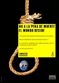 Aboga AI por liberar a 17 mil 800 condenados a muerte en el mundo