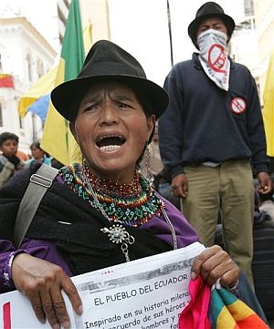 Movimiento indígena en Ecuador