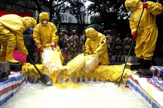 La marea tóxica de la minería amenaza China
