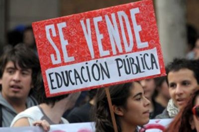 Piñera lo dice y lo repite: “No habrá educación gratuita en Chile”