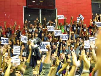 El paro estatal se prolonga en Brasil