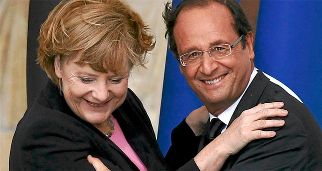 Merkel y Hollande le exigen a Grecia que cumpla