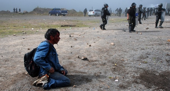569627b1b179b0a36f9a07bb5978735f Cuatro campesinos muertos en un violento desalojo en Guatemala
