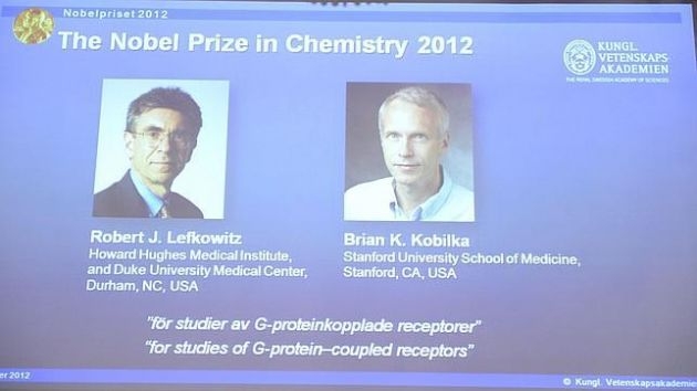 Nobel de Química por la investigación de receptores celulares fundamentales