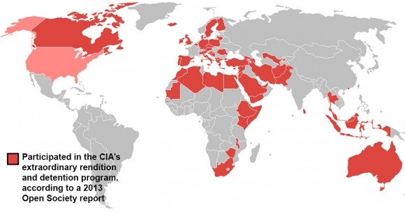 El mapa de la tortura