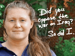 El temperamento de una soldado objetora de conciencia