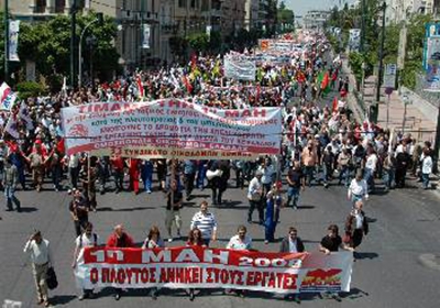 Huelga General en Grecia