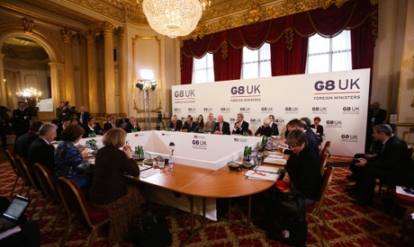El G-8 diverge sobre Siria y coincide en las “débiles” perspectivas de la economía mundial