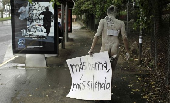 Multitudinaria protesta en Costa Rica contra el Gobierno