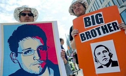 Protestan miles en Alemania contra el espionaje de Estados Unidos
