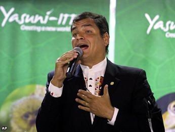 Movilizaciones contra la extracción de petróleo en la mayor reserva de biodiversidad del mundo