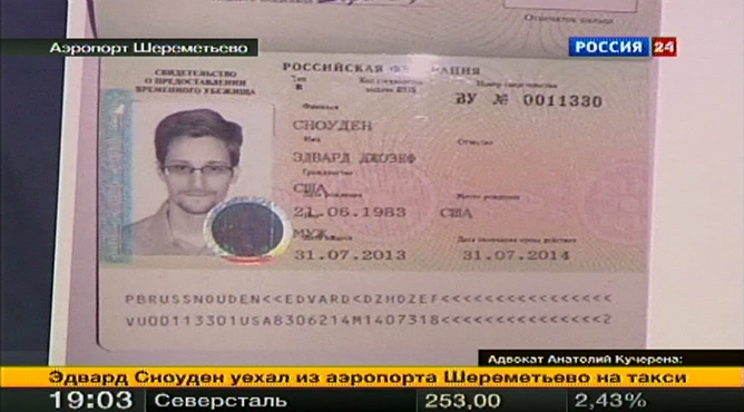 Culpa Moscú a Washington del caso Snowden
