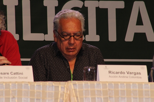 “El poder mafioso puede atentar contra las negociaciones de paz”, Ricardo Vargas