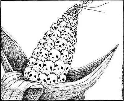 Alimentos transgénicos, los genocidas de nuestros días