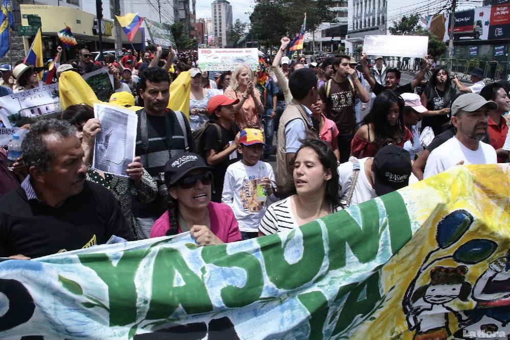 Yasuní, de arriba y de abajo, para que nuestro-vuestro corazón camine