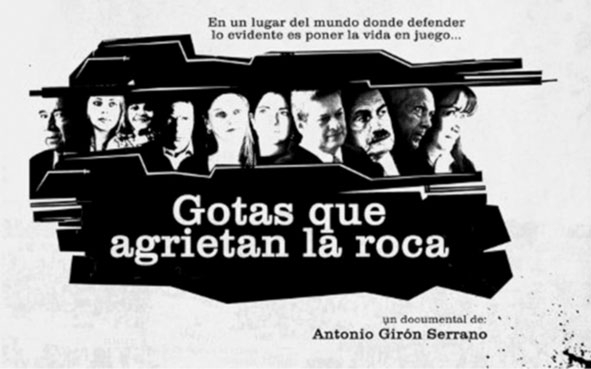 Gotas que agrietan la roca