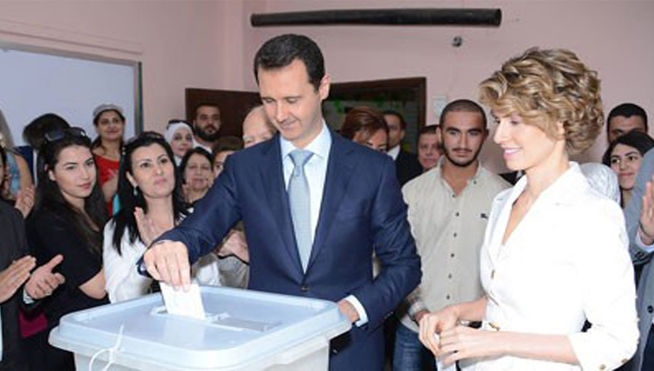 Al Assad fue reelecto sin sorpresa