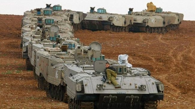 Atacan las fuerzas armadas de Israel al menos 150 blancos en la franja de Gaza
