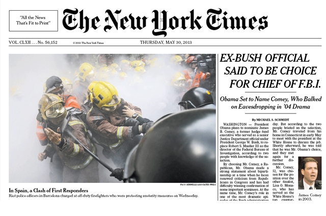 The New York Times: Piden supervisión de equipo militar de la policía en EEUU