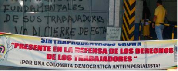Dos meses cumple toma de planta de Prodenvases en Barranquilla por parte de los trabajadores