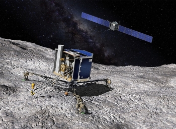 Philae se ‘echa a dormir’ sobre la superficie del cometa por falta de batería