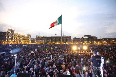 ”Somos un chingo de indignados”