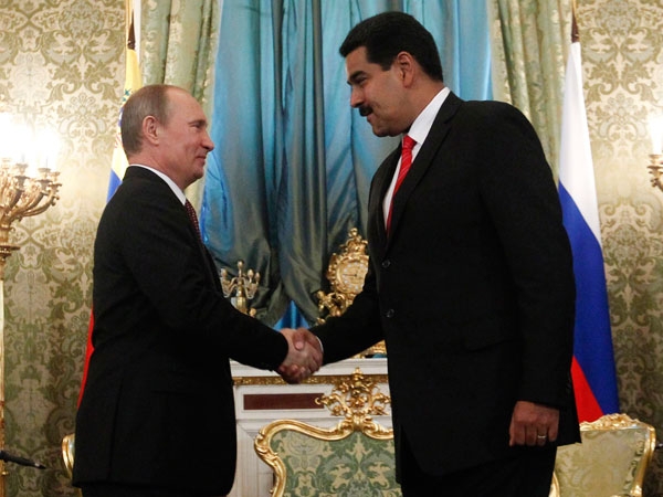 Putin y Maduro, juntos
