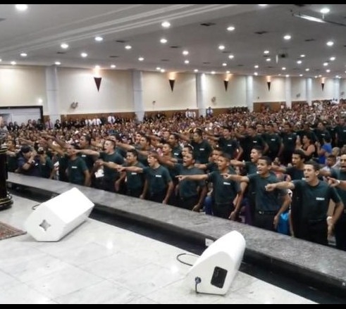 Un ejército religioso en formación
