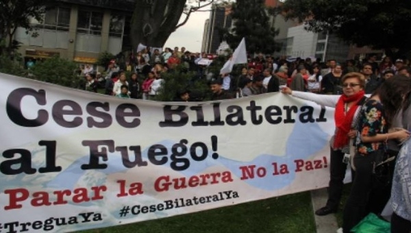El movimiento social por la paz impulsará una campaña abierta y permanente por el cese bilateral al fuego