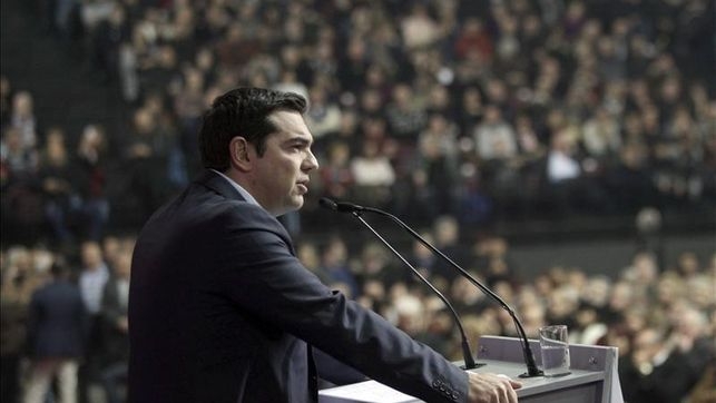 Syriza contra el muro