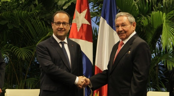 Histórica visita a Cuba