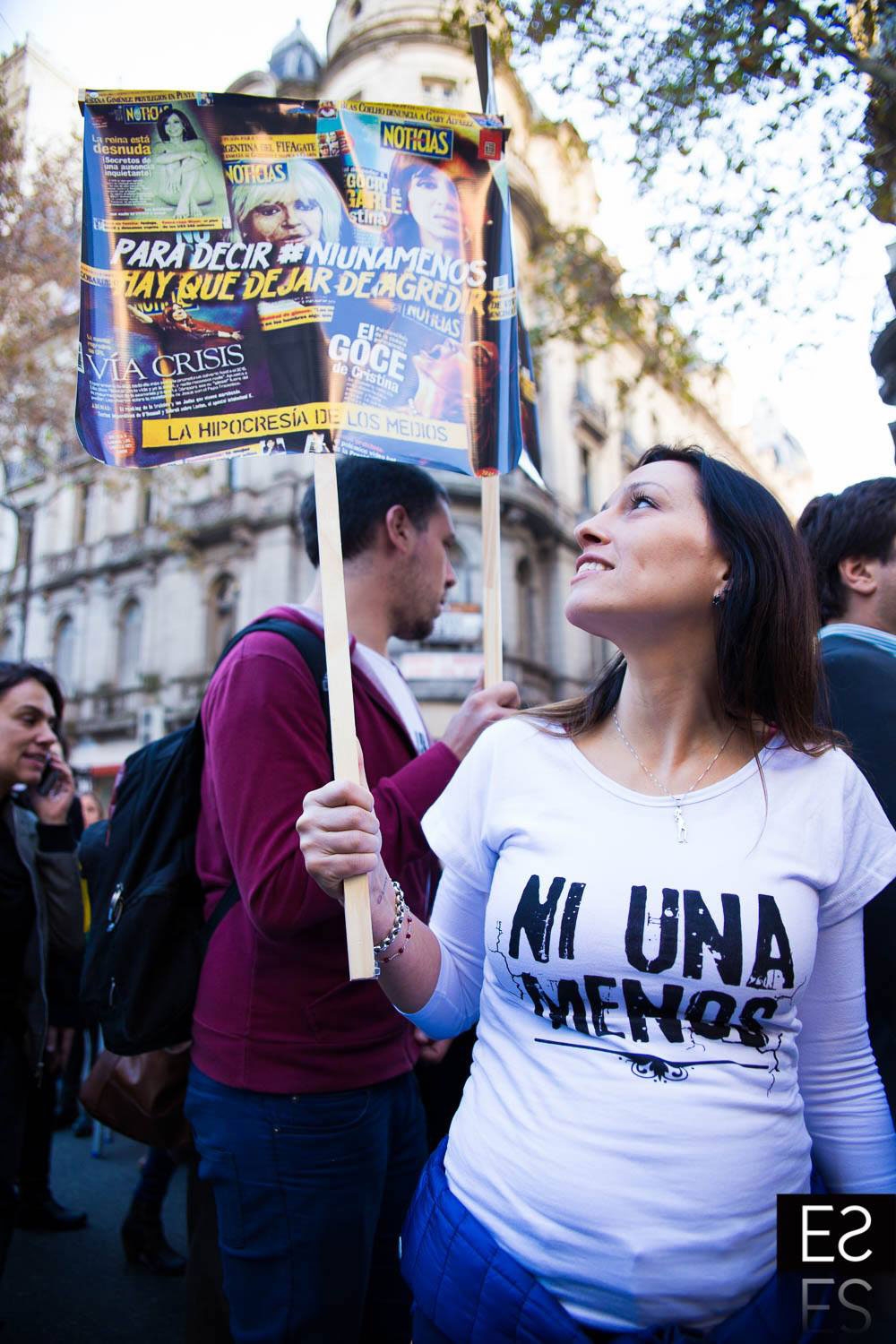 “Ni una mujer menos, ni una muerta más” I