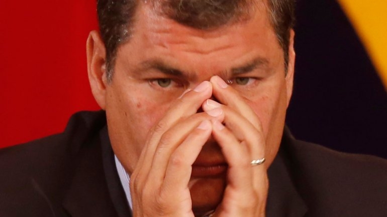 El deterioro de Rafael Correa