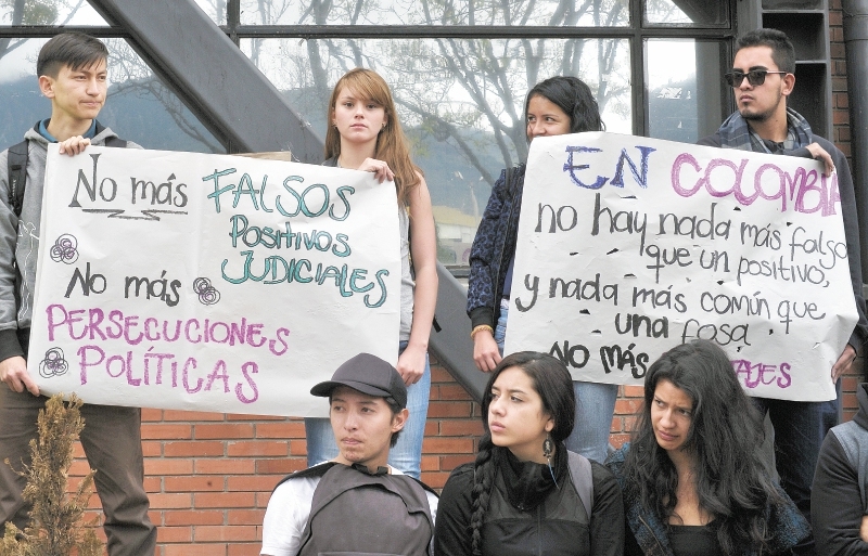Con proceso judicial viciado pretenden condenar a trece estudiantes en Bogotá