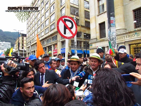 ¡Indignados!, campesinos, indígenas y afros exigen al Gobierno cumplimiento de acuerdos firmados años atrás