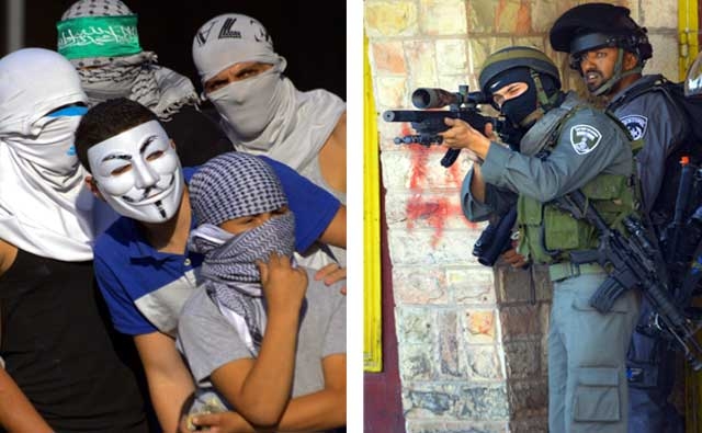 Crece la ola de violencia entre israelíes y palestinos