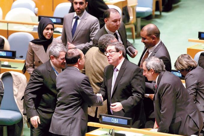 Piden en la ONU fin al bloqueo a Cuba por 24 años consecutivos