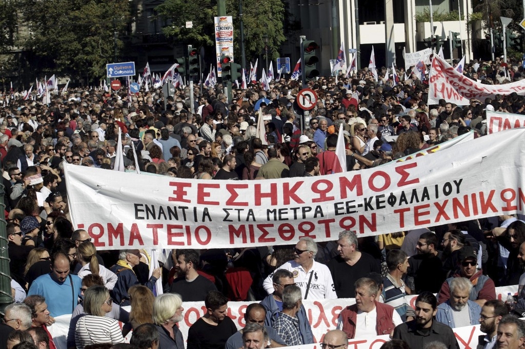 c4148b5fc45997b0885daaded6e1febf Primera huelga general en Grecia contra la austeridad de Tsipras