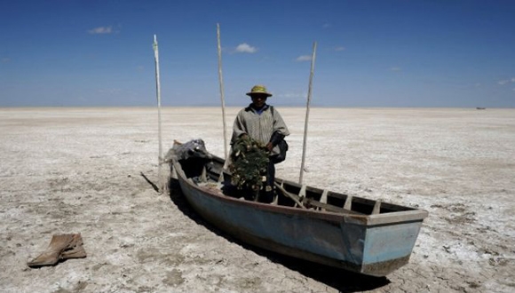 La historia del lago boliviano que se convirtió en desierto (+ Fotos)