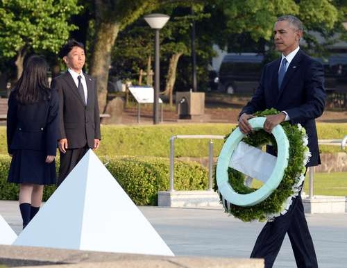 Contradicciones nucleares de Obama: va a Hiroshima y elude Nagasaki