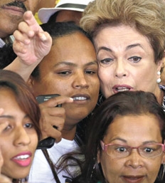Dilma reclama ser juzgada por el voto soberano